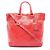 Rote Lackleder Tote Bag von Prada