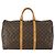 Louis Vuitton Keepall Monogram Canvas 50 Marron - vue 2