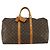 Louis Vuitton Keepall Monogram Canvas 50 Marrone