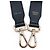 Fendi Black Leather Strap 112 cm for Bag - view 3