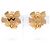 SET VINTAGE JEAN LOUIS SCHERRER COLLANA + ORECCHINI + BROCCO IN EMAIL D'oro - vista 12