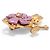 SET VINTAGE JEAN LOUIS SCHERRER COLLANA + ORECCHINI + BROCCO IN EMAIL D'oro - vista 20