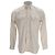 Camicia spazzolata tinta in capo Tom Ford in cotone bianco Crudo