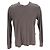 T-shirt a maniche lunghe Tom Ford in lyocell grigio