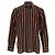 Camicia a righe con bottoni Bottega Veneta in cotone multicolore