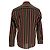 Camicia a righe con bottoni Bottega Veneta in cotone multicolore - vista 3