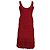 Vestido midi plisado de banda Herve Leger en rayón burdeos Roja