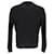 Tom Ford Rundhals-Pullover aus schwarzer Baumwolle