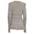 Balmain Strickpullover aus weißer Baumwolle Roh  - Ansicht 4