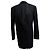 Maison Martin Margiela Blazer de un solo botón con bolsillos en algodón negro Maison Margiela