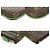 Monedero perforado Monogram Louis Vuitton Verde - vista 3