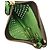 Monedero perforado Monogram Louis Vuitton Verde - vista 4