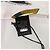 Bufanda de seda con logo Baguette Mania de Fendi Negro Blanco Azul - vista 5