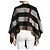 Burberry Poncho-Cape aus Wolle und Kaschmir mit Karomuster Kamel - Ansicht 3