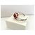 Autre Marque Bracciale a 7 fili in argento sterling 925 con pietra champagne e bordeaux - vista 10