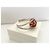 Autre Marque Bracciale a 7 fili in argento sterling 925 con pietra champagne e bordeaux - vista 7