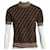 FENDI DAMEN MONOGRAM PULL FF "PRINTS-ON" NICKI MINAJ NEU 40IT Braun