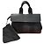 Valparaiso Borsa Hermès Val Paradiso Nera in Tela Nero