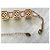Autre Marque Bracciale Griffe Rouge Pietre Blu e Diamanti Placcato Oro Gold hardware - vista 7