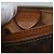 Céline Celine Vintage Macadam Circle Logo Canvas and Leather Marrone - vista 6