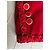 Autre Marque Completo giacca e gonna in velluto rosso - vista 2