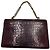 Hermès Bolsa de Ombro Cordeliere Crocodilo Hermes Bordeaux - vista 2