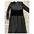 Schwarzes langes Kleid Valentino - Ansicht 7