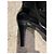 Autre Marque Botas negras de charol con tacón Negro - vista 10