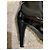 Autre Marque Botas negras de charol con tacón Negro - vista 11