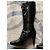 Autre Marque Botas negras de charol con tacón Negro - vista 2