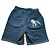 Autre Marque Amstaff black and yellow sports shorts with dog print White