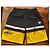 Autre Marque Amstaff black and yellow sports shorts with dog print White - view 4