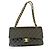 Borsa a mano Chanel Classic Flap in pelle nera Nero