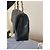 Borsa a mano Chanel Classic Flap in pelle nera Nero - vista 3
