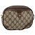 Borsa Sherry Line GG Supreme Web di GUCCI in PVC beige e oro 156 02 066 Auth BA11422 D'oro