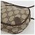 Borsa Sherry Line GG Supreme Web di GUCCI in PVC beige e oro 156 02 066 Auth BA11422 D'oro - vista 10