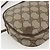 Borsa Sherry Line GG Supreme Web di GUCCI in PVC beige e oro 156 02 066 Auth BA11422 D'oro - vista 13