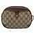 Borsa Sherry Line GG Supreme Web di GUCCI in PVC beige e oro 156 02 066 Auth BA11422 D'oro - vista 2