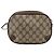 Borsa Sherry Line GG Supreme Web di GUCCI in PVC beige e oro 156 02 066 Auth BA11422 D'oro - vista 3