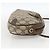 Borsa Sherry Line GG Supreme Web di GUCCI in PVC beige e oro 156 02 066 Auth BA11422 D'oro - vista 5