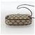 Borsa Sherry Line GG Supreme Web di GUCCI in PVC beige e oro 156 02 066 Auth BA11422 D'oro - vista 9