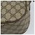 Gucci Borsa GG Supreme Web Sherry Line in PVC beige e oro 56 02 032 Auth ARZ158 D'oro - vista 12