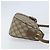 Gucci Borsa GG Supreme Web Sherry Line in PVC beige e oro 56 02 032 Auth ARZ158 D'oro - vista 4