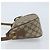 Gucci Borsa GG Supreme Web Sherry Line in PVC beige e oro 56 02 032 Auth ARZ158 D'oro - vista 5