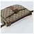 Gucci Borsa GG Supreme Web Sherry Line in PVC beige e oro 56 02 032 Auth ARZ158 D'oro - vista 6