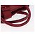 Borsa a mano Gancini in pelle rossa e oro Auth ARZ035A di Salvatore Ferragamo Rosso D'oro - vista 7