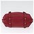 Borsa a mano Gancini in pelle rossa e oro Auth ARZ035A di Salvatore Ferragamo Rosso D'oro - vista 9