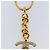 Llave CHANEL COCO de metal dorado CC Auth LNZ859V - vista 4