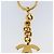 Llave CHANEL COCO de metal dorado CC Auth LNZ859V - vista 8