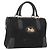 Céline Borsa a mano Celine C Sulky in tela nera e oro Auth ep13854 Nero D'oro